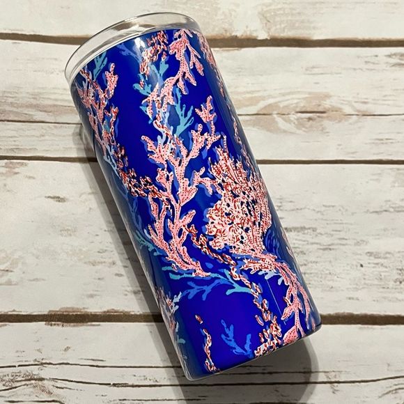 Lilly Pulitzer Other - EUC Lilly Pulitzer Slim Tumbler